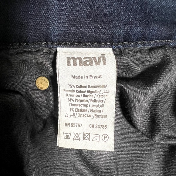 Mavi Jeans Mens 38x30 Blue Jake Slim Leg Casual Stretch Denim Preppy Logo Adult - Picture 11 of 13